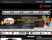 Tablet Screenshot of hockeyroyalbrassard.ca